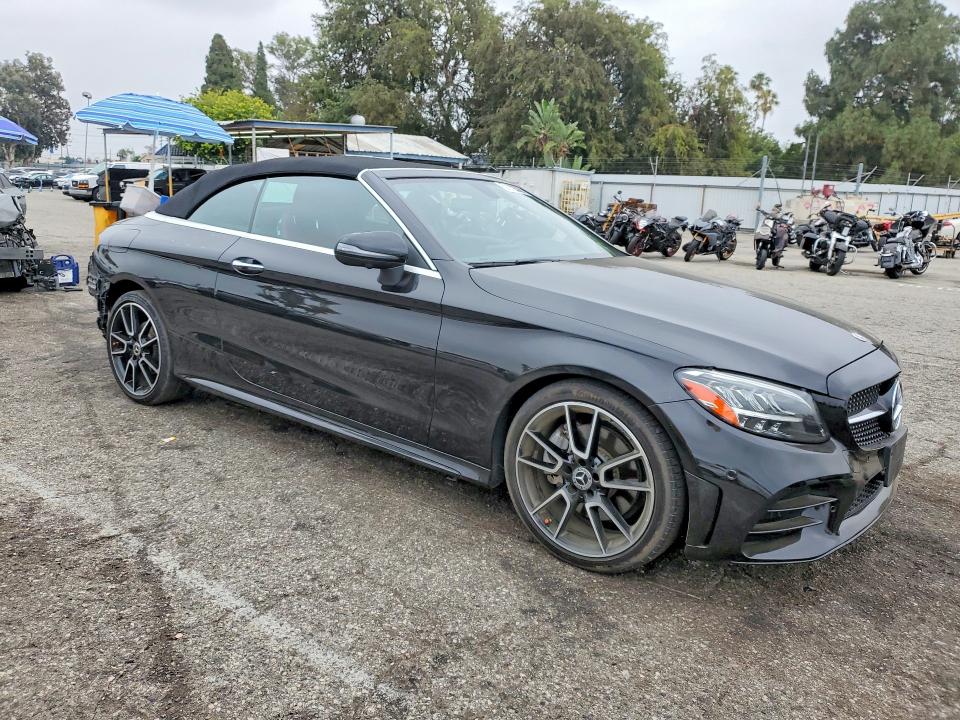 2021 Mercedes-benz C-klasse VIN W1KWK8DB0MG098612 COPART salvage auction — REAR END, Ca - Salvage Certificate, sold $8,800 on 2026-09-01 (photo 4)