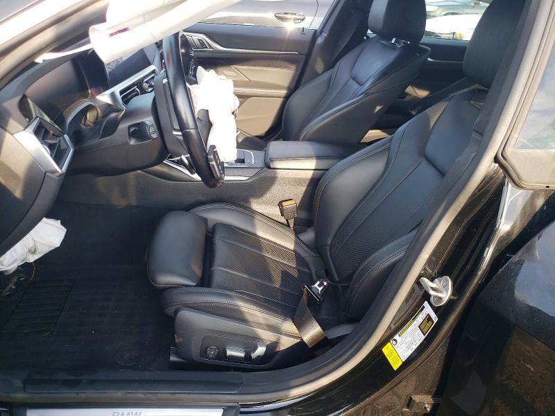 2022 BMW 4er VIN WBA63AV00NFM71714 COPART salvage auction — FRONT END, CT - CERT OF TITLE-SALVAGE, sold $12,300 on 2026-08-18 (photo 7)