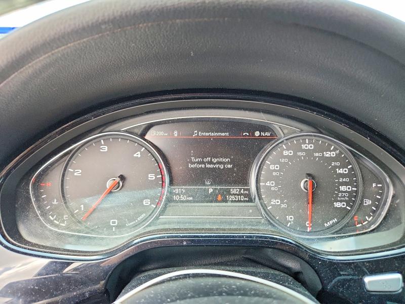 2014 Audi A8 VIN WAURMAFD0EN006478 COPART salvage auction — REAR END, Tx - Salvage Vehicle Title, sold $6,200 on 2026-07-09 (photo 9)
