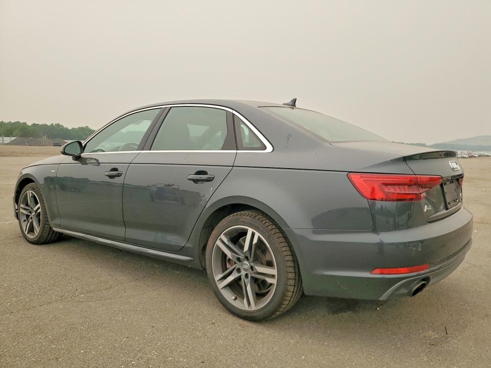 2017 Audi A4 VIN WAUFNAF46HA150435 COPART salvage auction — FRONT END, Ny - Mv-907A Salvage Certificate, sold $7,900 on 2026-07-27 (photo 2)