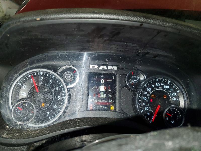 2022 Ram 2500 VIN 3C6MR5AJ2NG384496 COPART salvage auction — FRONT END, Salvage Title, sold $7,300 on 2026-10-16 (photo 9)