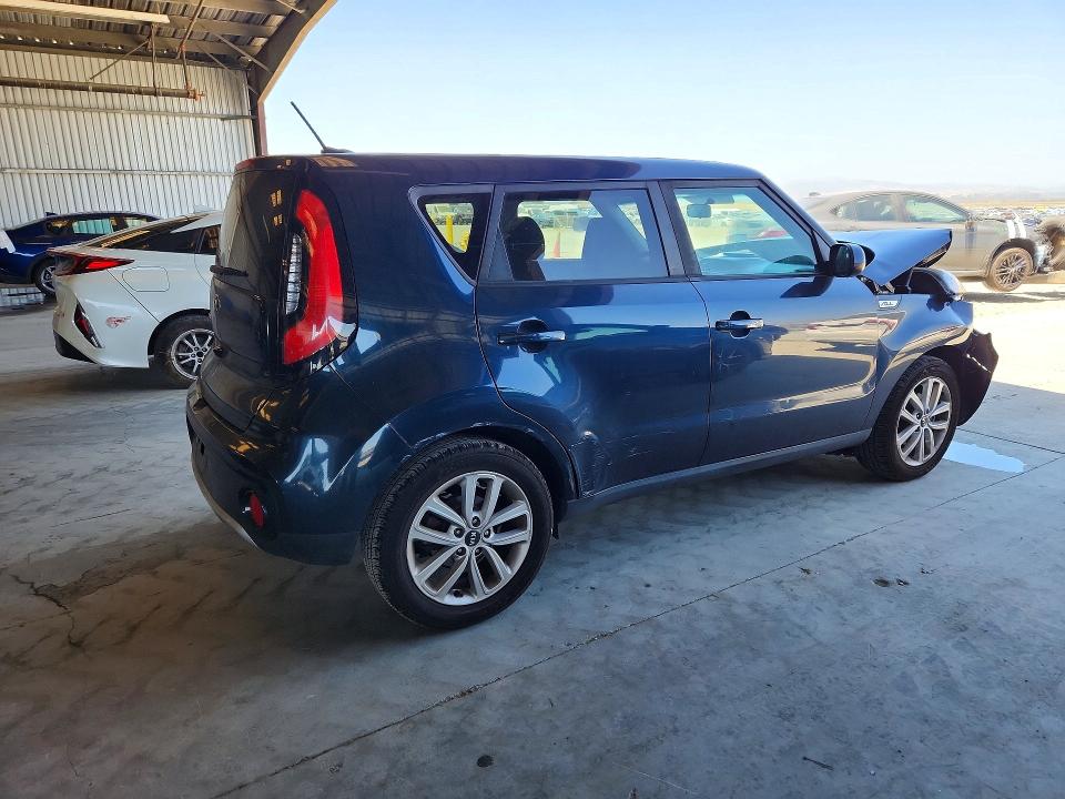 2018 Kia Soul VIN KNDJP3A52J7530443 COPART salvage auction — FRONT END, Ca - Salvage Certificate, sold $750 on 2026-07-27 (photo 3)