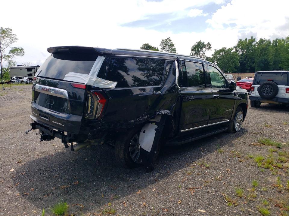 2024 Gmc Yukon VIN 1GKS2JKT9RR283687 COPART salvage auction — REAR END, Nj - Cert Of Title-Salvage, sold $26,500 on 2026-07-30 (photo 3)