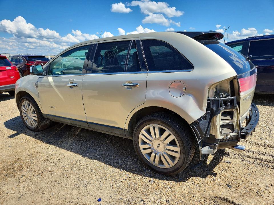 2010 Lincoln Mkx VIN 2LMDJ8JC6ABJ00366 COPART salvage auction — REAR END, Ab - Bos - Salvage, sold $2,400 on 2026-07-09 (photo 2)