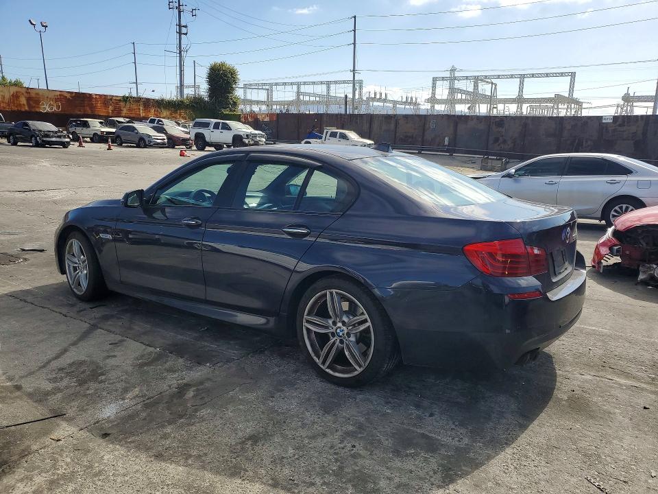 2014 BMW 5er VIN WBAXA5C53ED689349 COPART salvage auction — NORMAL WEAR, Ca - Dis/Dlr/Exp Only Clean Title, sold $2,250 on 2026-07-29 (photo 2)