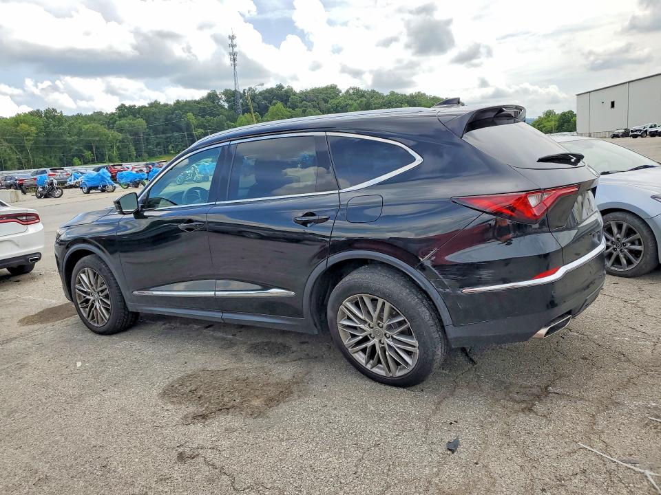 2022 Acura Mdx VIN 5J8YE1H84NL033711 COPART salvage auction — REAR END, Ky - Cert Of Title-Salvage, sold $20,100 on 2026-08-24 (photo 2)