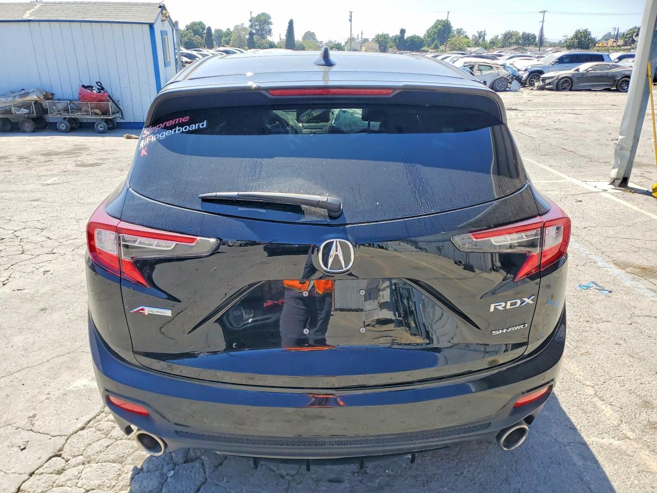 2025 Acura Rdx VIN 5J8TC2H60SL027324 COPART salvage auction — Front End, CA - DIS/DLR/EXP ONLY CLEAN TITLE, sold $11,700 on 2026-09-11 (photo 6)
