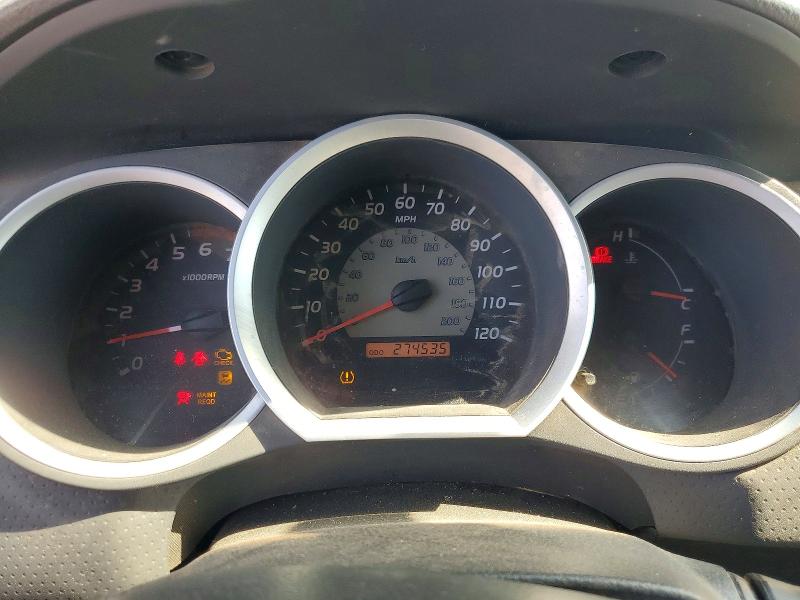 2010 Toyota Tacoma VIN 5TETX4CN8AZ739674 COPART salvage auction — FRONT END, Ca - Dis/Dlr/Exp Only Clean Title, sold $3,050 on 2026-07-17 (photo 9)