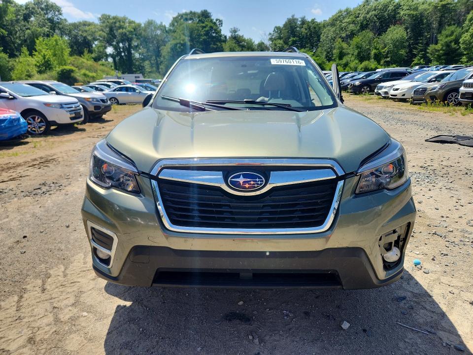 2021 Subaru Forester VIN JF2SKAUC8MH482710 COPART salvage auction — SIDE, Ma - Cert Of Title-Salvage, sold $1,400 on 2026-07-16 (photo 5)