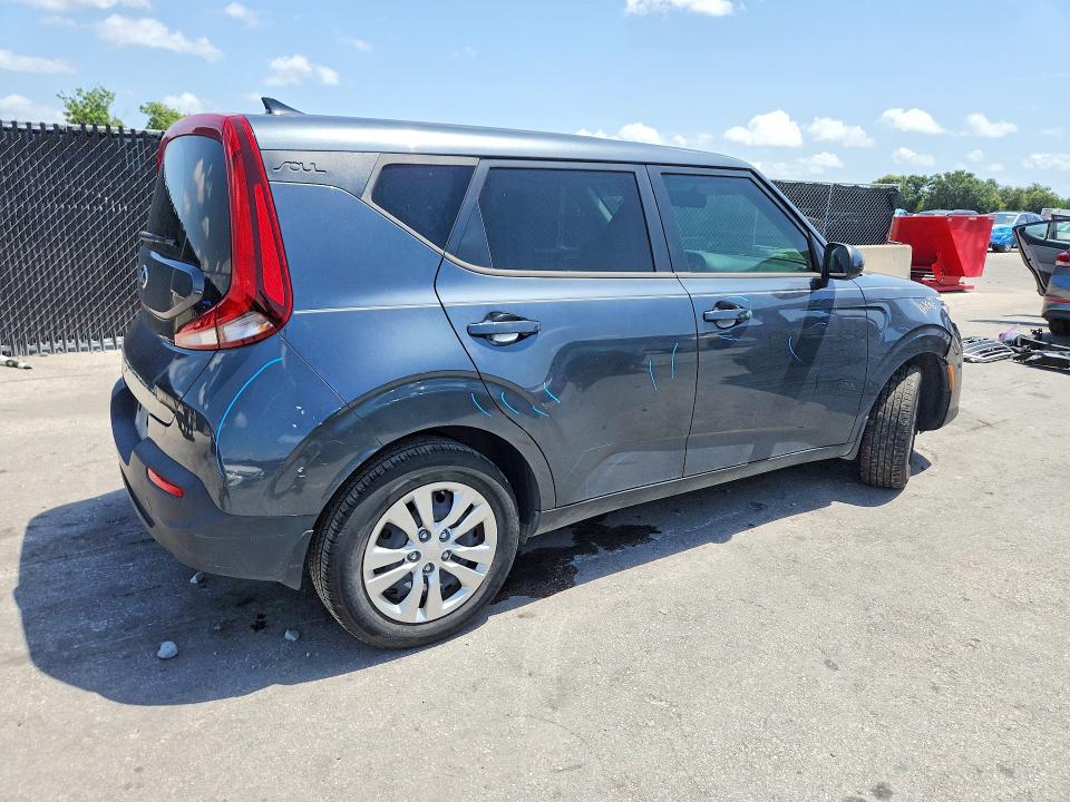 2020 Kia Soul VIN KNDJ23AU0L7116392 COPART salvage auction — FRONT END, Fl - Cert Of Title Slvg Rebuildable, sold $2,200 on 2026-07-28 (photo 3)