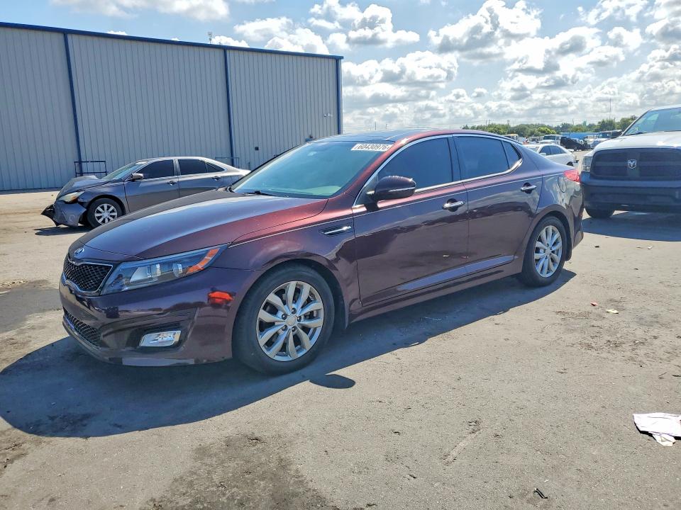 2015 Kia Optima VIN 5XXGN4A73FG485101 COPART salvage auction — SIDE, Salvage Title, sold $925 on 2026-07-22 (photo 1)