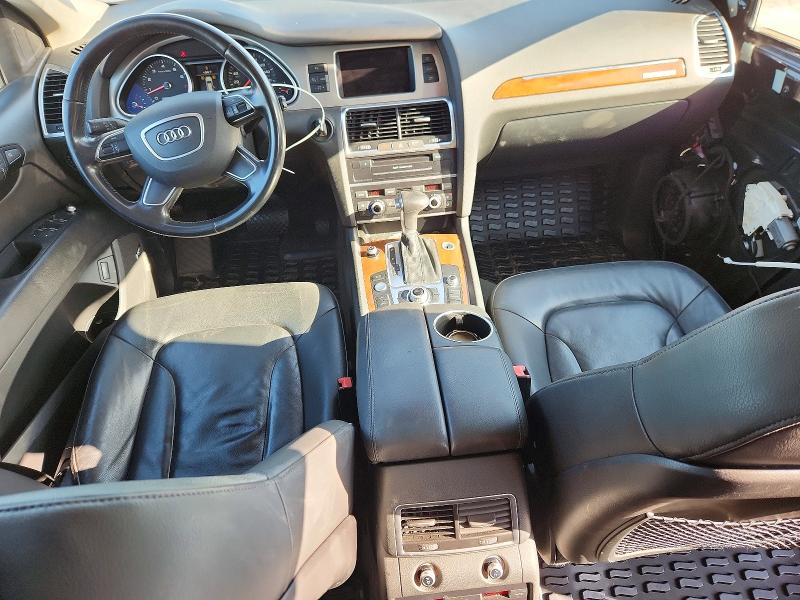 2015 Audi Q7 VIN WA1LGAFEXFD025890 COPART salvage auction — FRONT END, Tx - Salvage Vehicle Title, sold $1,750 on 2026-07-16 (photo 8)