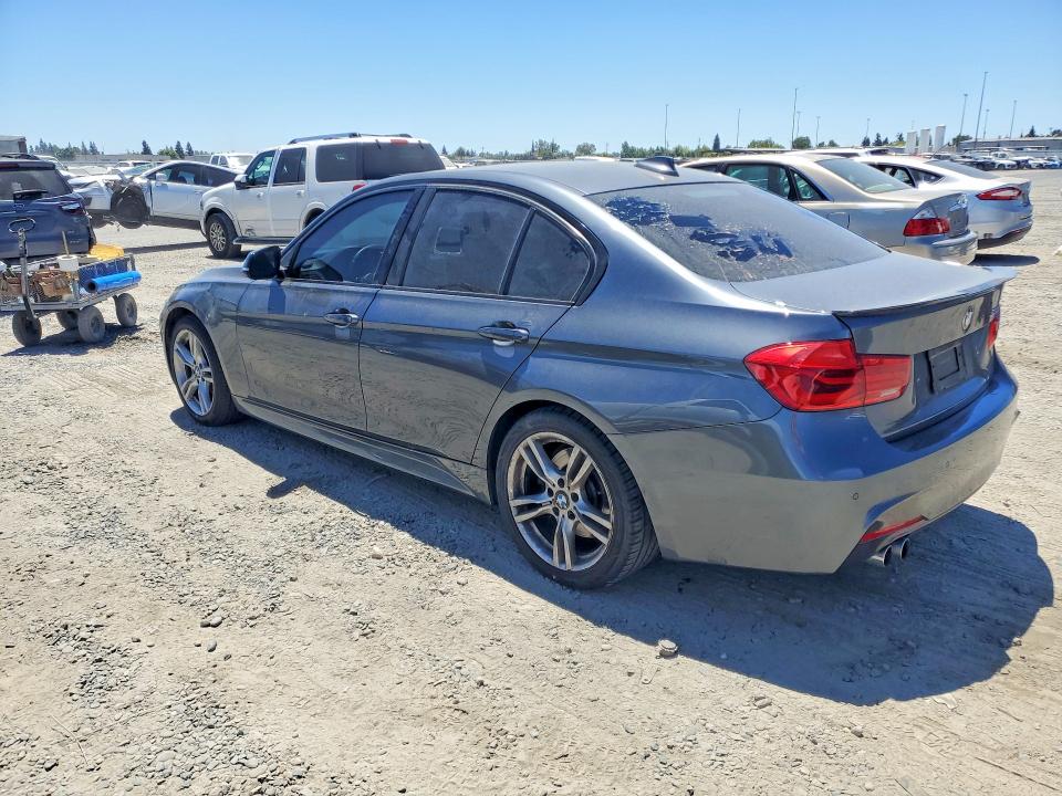 2018 BMW 3er VIN WBA8B9G58JNU99523 COPART salvage auction — FRONT END, Ca - Dis/Dlr/Exp Only Clean Title, sold $15 on 2026-07-21 (photo 2)