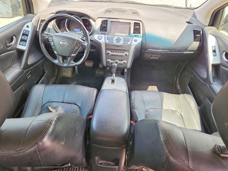 2011 Nissan Murano VIN JN8AZ1MW9BW151325 COPART salvage auction — FRONT END, OH - CERT OF TITLE-SALVAGE, sold $275 on 2026-07-17 (photo 8)