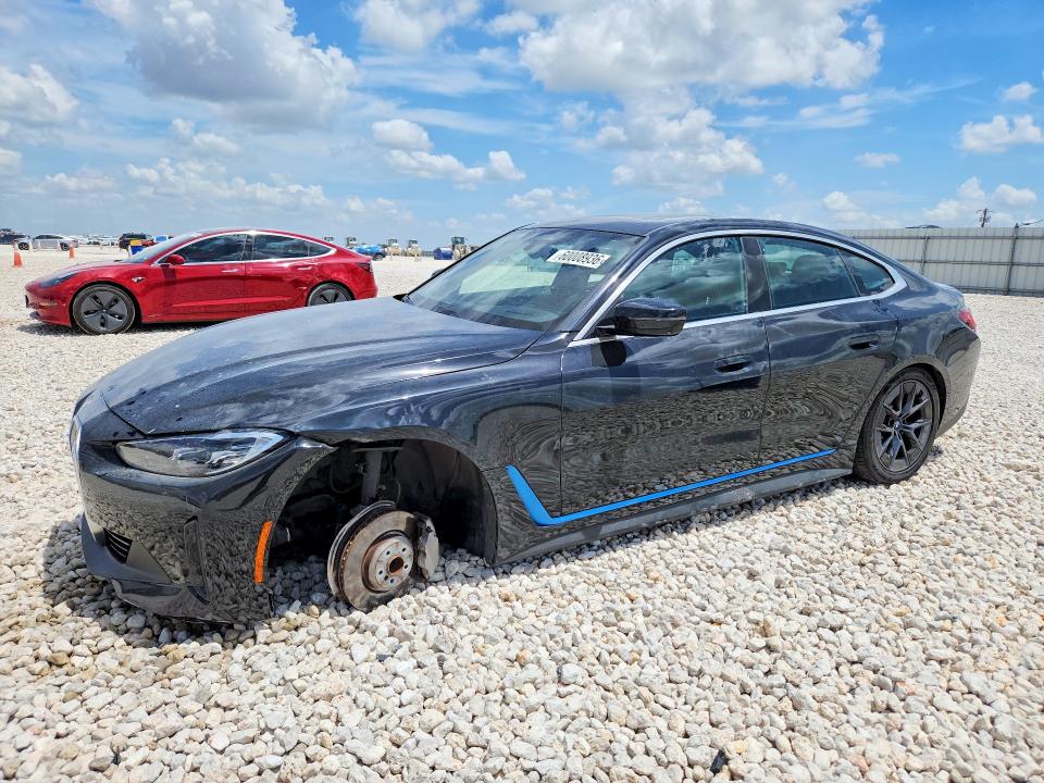 2024 BMW I4 VIN WBY73AW08RFT17861 — COPART salvage auction photo