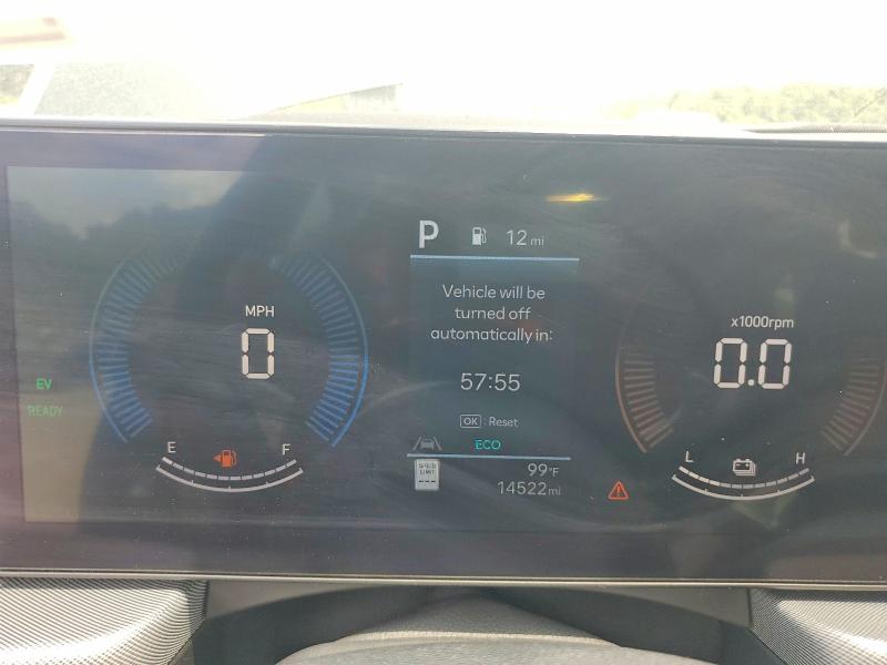 2026 Hyundai Sonata hybrid VIN KMHL24JJ6TA144538 COPART salvage auction — SIDE, FL - CERT OF TITLE SLVG REBUILDABLE, sold $11,500 on 2026-07-15 (photo 9)