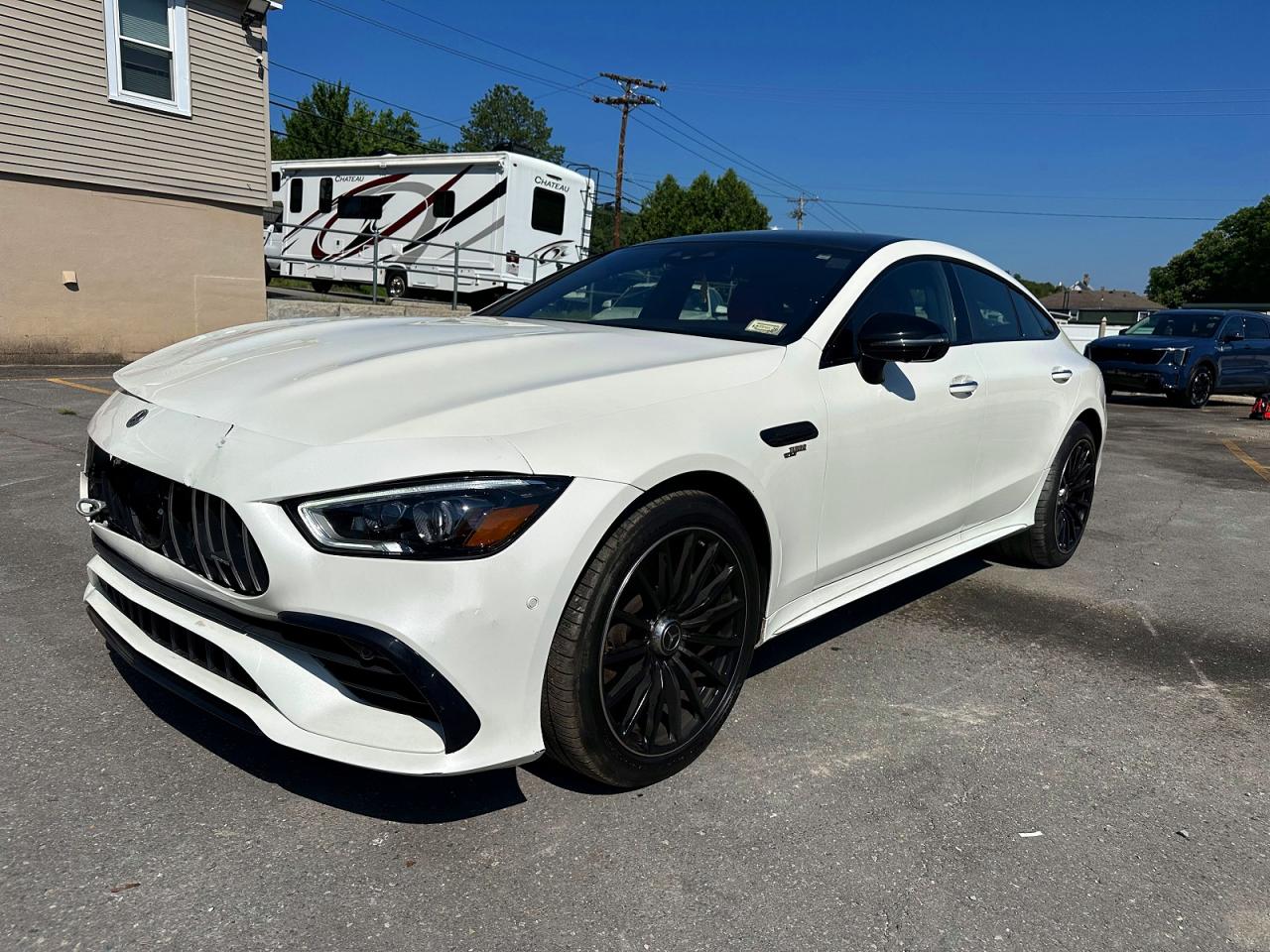 2021 Mercedes-Benz AMG-Class VIN W1K7X6BB9MA042247 — COPART salvage auction photo