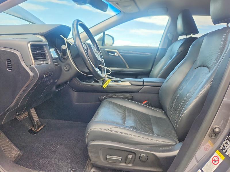 2018 Lexus Rx VIN JTJDZKCAXJ2001196 COPART salvage auction — FRONT END, Ca - Salvage Certificate, sold $7,500 on 2026-07-20 (photo 7)
