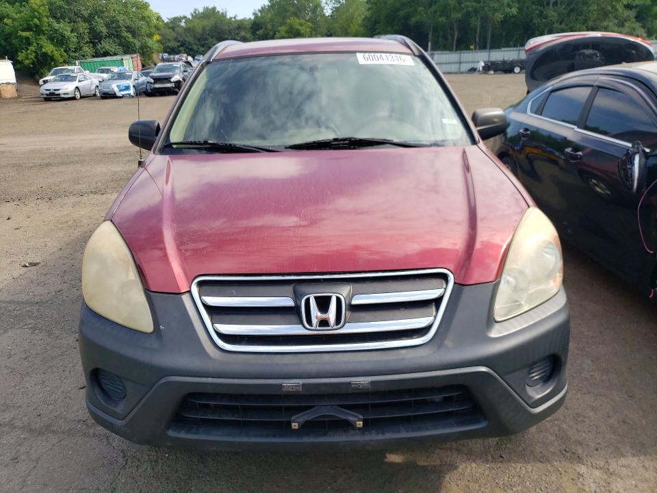 2005 Honda Cr-v VIN SHSRD78535U335842 COPART salvage auction — MINOR DENT/SCRATCHES, Ct - Bill Of Sale-Salvage, sold $450 on 2026-07-17 (photo 5)