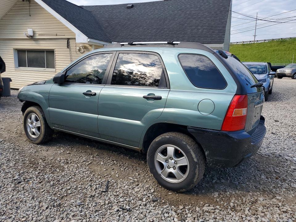 2008 Kia Sportage VIN KNDJF724X87458871 COPART salvage auction — FRONT END, Oh - Cert Of Title-Salvage, sold $225 on 2026-07-22 (photo 2)
