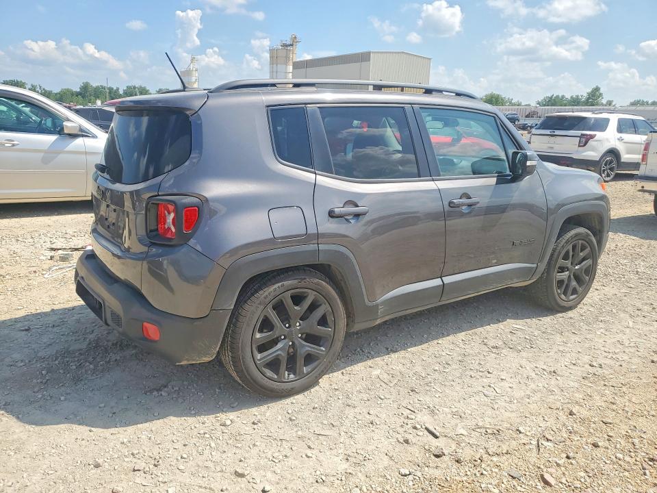 2017 Jeep Renegade VIN ZACCJBBB2HPE77913 COPART salvage auction — REAR END, Mo - Salvage Certificate Of Title, sold $1,700 on 2026-08-11 (photo 3)