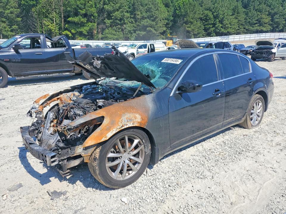 2009 Infiniti G37 VIN JNKCV61E29M306634 COPART salvage auction — BURN, GA - BILL OF SALE - PARTS ONLY, sold $250 on 2026-07-15 (photo 1)