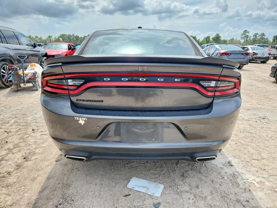 2019 Dodge Charger VIN 2C3CDXBG6KH615191 COPART salvage auction — FRONT END, Tx - Salvage Vehicle Title, sold $2,975 on 2026-09-01 (photo 6)