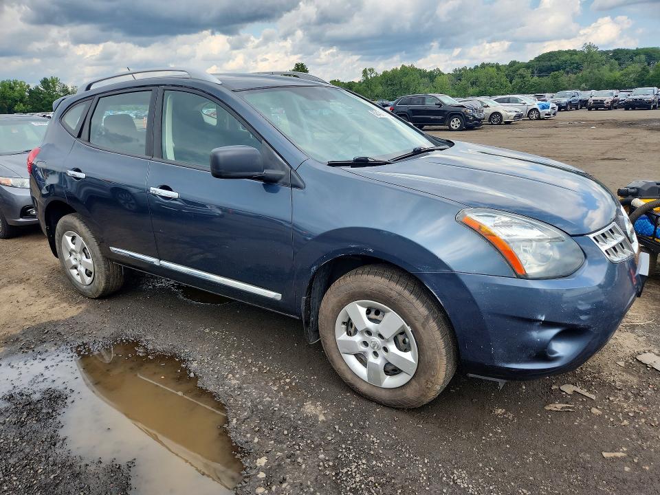 2014 Nissan Rogue VIN JN8AS5MT7EW601527 COPART salvage auction — FRONT END, CT - CERTIFICATE OF TITLE, sold $450 on 2026-07-28 (photo 4)