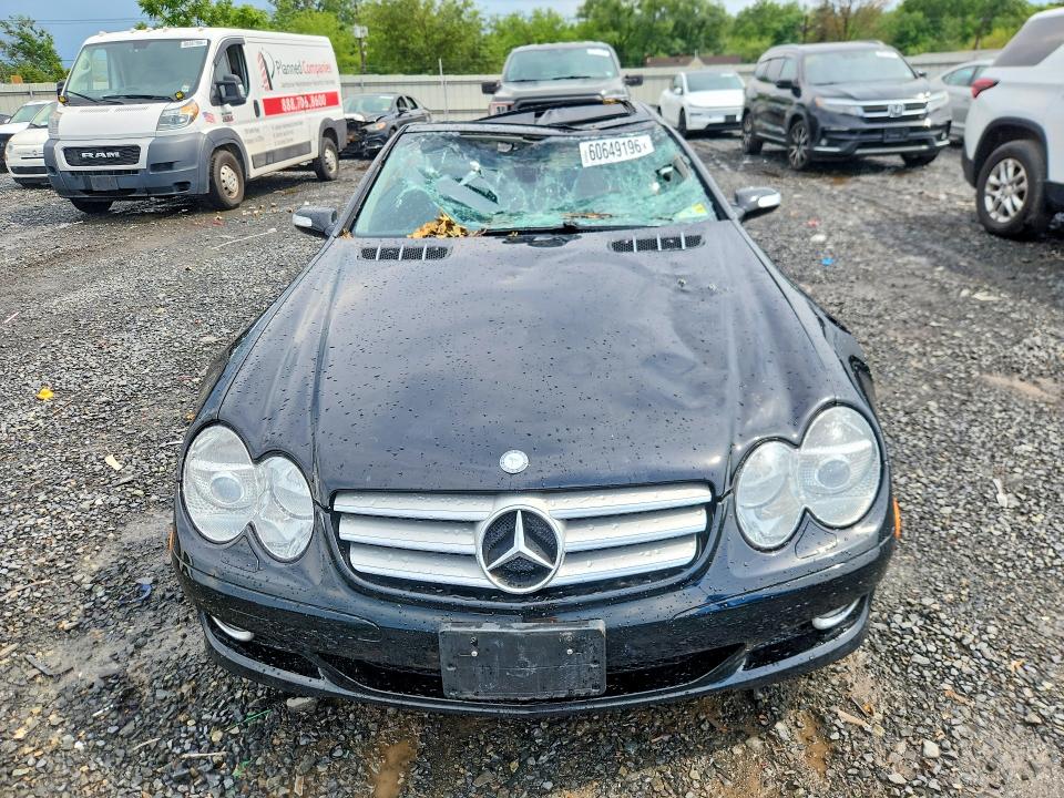 2007 Mercedes-benz Sl-klasse VIN WDBSK71F37F130780 COPART salvage auction — ROOF, Nj - Certificate Of Title, sold $1,900 on 2026-08-07 (photo 5)