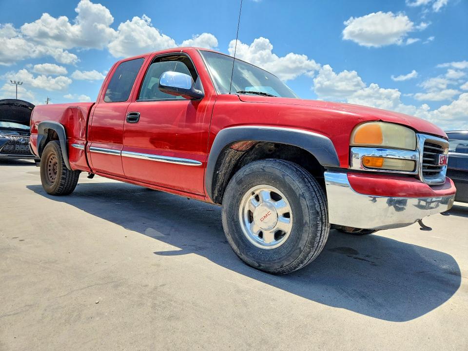 2002 Gmc Sierra 1500 VIN 1GTEK19T02E300209 COPART salvage auction — REAR END, TX - CERTIFICATE OF TITLE, sold $625 on 2026-07-09 (photo 4)
