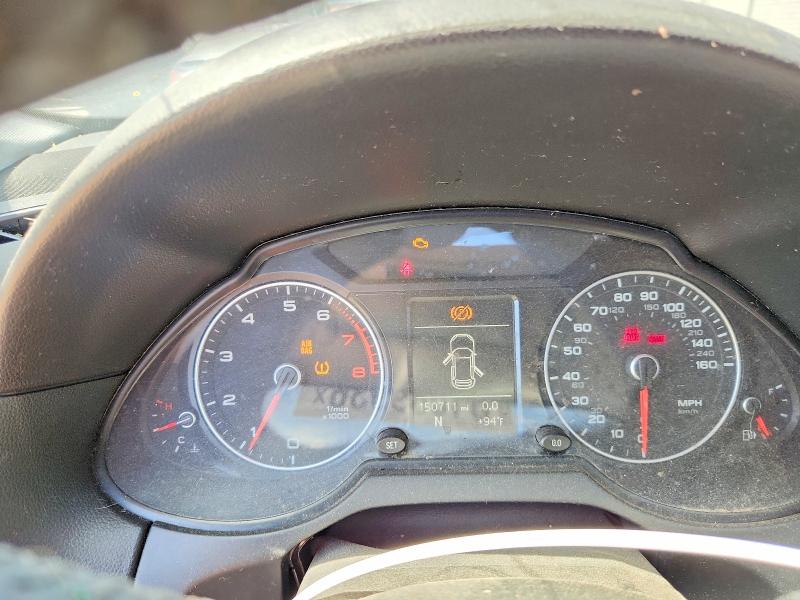 2013 Audi Q5 VIN WA1LFAFP1DA101158 COPART salvage auction — FRONT END, CA - DIS/DLR/EXP APP FOR DUP CLEAN, sold $375 on 2026-07-27 (photo 9)