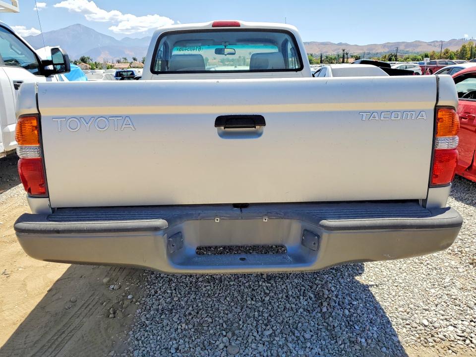 2002 Toyota Tacoma VIN 5TENL42N22Z107728 COPART salvage auction — FRONT END, CA - DIS/DLR/EXP ONLY CLEAN TITLE, sold $475 on 2026-07-29 (photo 6)