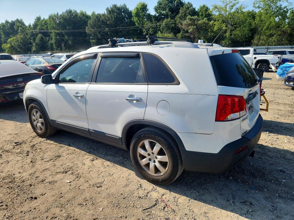 2013 Kia VIN 5XYKT4A67DG394896 COPART salvage auction — REAR END, Salvage Title, sold $725 on 2026-07-14 (photo 2)