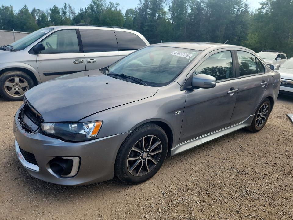 2017 Mitsubishi Lancer VIN JA32U2FU5HU605413 COPART salvage auction — FRONT END, On - Permit No Brand - Unfit, sold $1,500 on 2026-07-14 (photo 1)