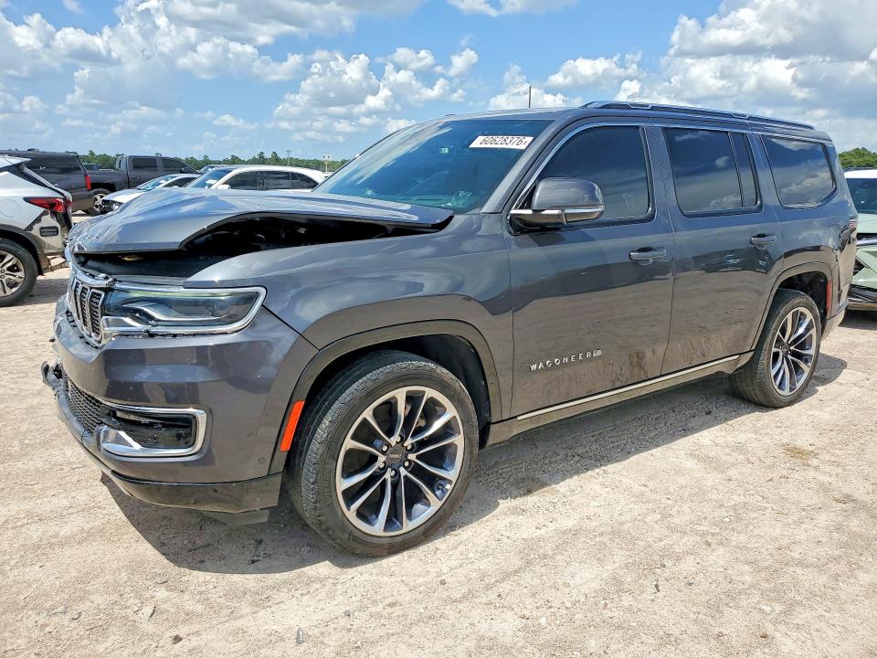 2022 Jeep Grand wagoneer VIN 1C4SJUDT9NS206978 COPART salvage auction — FRONT END, La - Cert Of Title-Salvage, sold $12,500 on 2026-07-28 (photo 1)