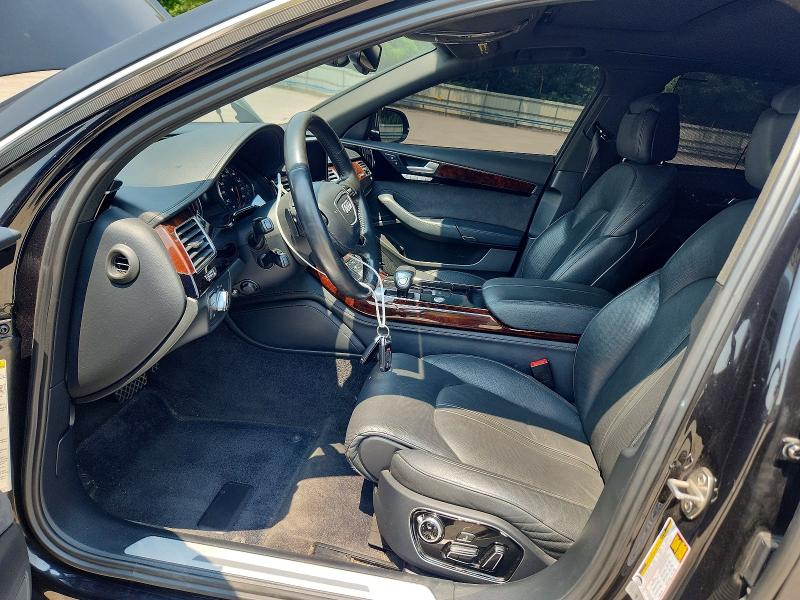 2014 Audi A8 VIN WAURGAFD0EN008240 COPART salvage auction — FRONT END, PA - CERTIFICATE OF SALVAGE, sold $350 on 2026-07-30 (photo 7)