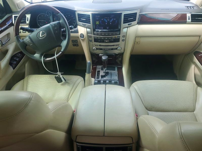 2013 Lexus Lx VIN JTJHY7AX2D4092675 COPART salvage auction — FRONT END, Md - Certificate Of Title, sold $13,800 on 2026-09-14 (photo 8)
