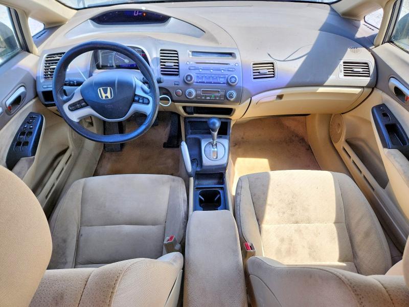 2007 Honda Civic hybrid VIN JHMFA36257S019755 COPART salvage auction — FRONT END, Or - Certificate Of Title, sold $200 on 2026-07-07 (photo 8)