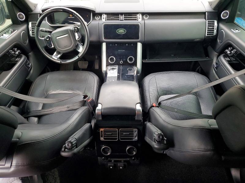 2020 Land rover RANGE ROVER VIN SALGS2SE1LA414957 COPART salvage auction — FRONT END, Ca - Salvage Certificate, sold $6,800 on 2026-08-28 (photo 8)