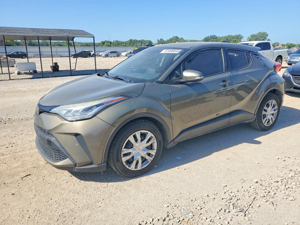 2021 Toyota C-hr VIN NMTKHMBX2MR126705 COPART salvage auction — MINOR DENT/SCRATCHES, Ks - Certificate Of Title, sold $3,350 on 2026-07-30 (photo 1)