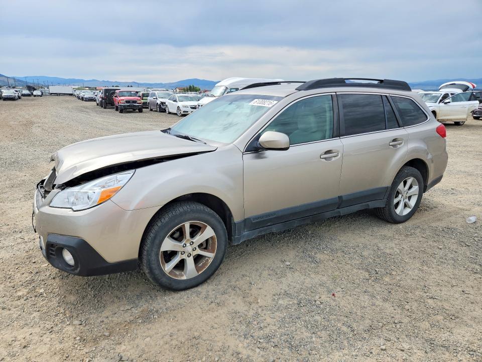 2014 Subaru Outback VIN 4S4BRBCC1E3248095 COPART salvage auction — FRONT END, Mt - Salvage Certificate Of A Vehic, sold $975 on 2026-08-25 (photo 1)
