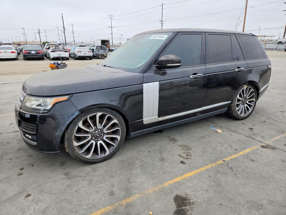 2016 Land rover RANGE ROVER VIN SALGS2EF7GA286850 COPART salvage auction — MINOR DENT/SCRATCHES, Ca - Dis/Dlr/Exp Only Clean Title, sold $3,550 on 2026-07-30 (photo 1)