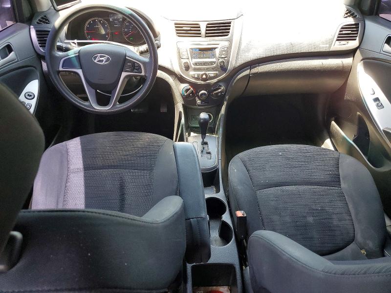 2017 Hyundai Accent VIN KMHCT5AE2HU312025 COPART salvage auction — MINOR DENT/SCRATCHES, CA - DIS/DLR/EXP ONLY CLEAN TITLE, sold $750 on 2026-07-20 (photo 8)