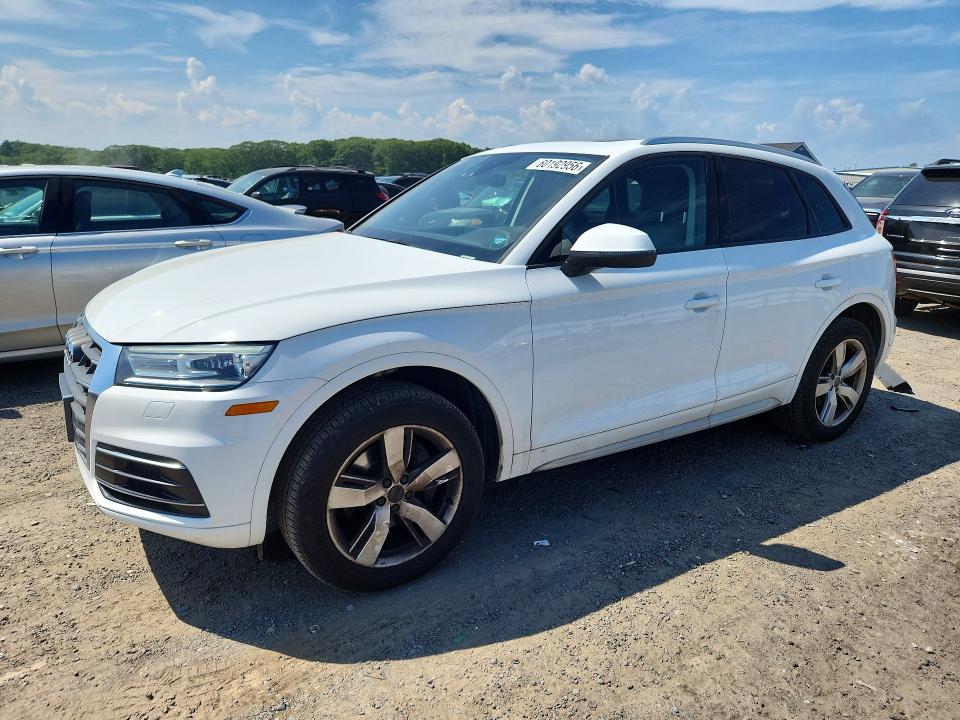 2018 Audi Q5 VIN WA1ANAFY6J2017345 — COPART salvage auction photo