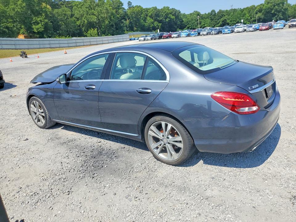 2015 Mercedes-benz C-klasse VIN 55SWF4JB3FU088535 COPART salvage auction — FRONT END, Sc - Dealer Only Clean Title (P), sold $5,200 on 2026-07-21 (photo 2)