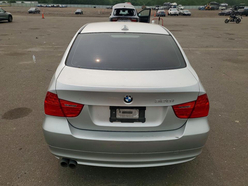 2010 BMW 3 series VIN WBAPK5C52AA810607 COPART salvage auction — VANDALISM, NY - MV-907A SALVAGE CERTIFICATE, sold $80 on 2026-07-27 (photo 6)
