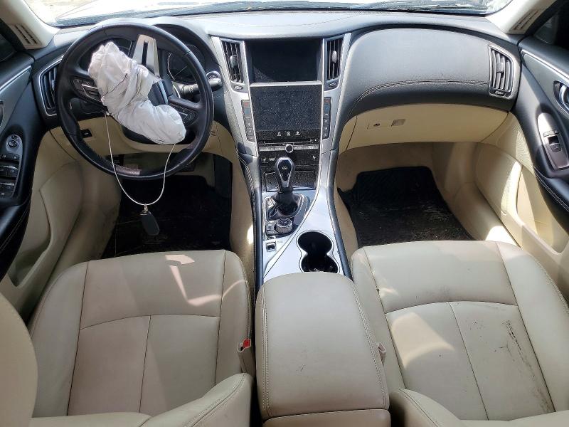 2020 Infiniti Q50 VIN JN1EV7AR3LM251611 COPART salvage auction — FRONT END, IN - CERTIFICATE OF TITLE, sold $1,450 on 2026-07-20 (photo 8)