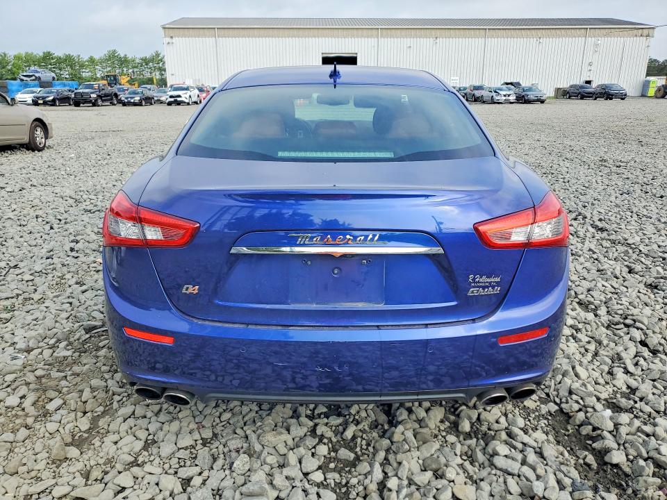 2015 Maserati Ghibli VIN ZAM57RTA0F1135133 COPART salvage auction — FRONT END, Nj - Cert Of Title-Salvage, sold $2,000 on 2026-08-05 (photo 6)
