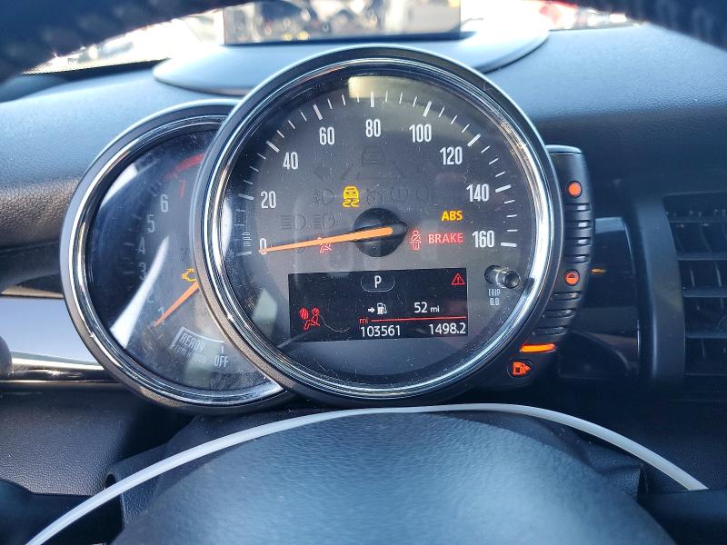 2015 Mini Cooper VIN WMWXP7C50F2A33216 COPART salvage auction — SIDE, Ca - Salvage Certificate, sold $850 on 2026-08-10 (photo 9)