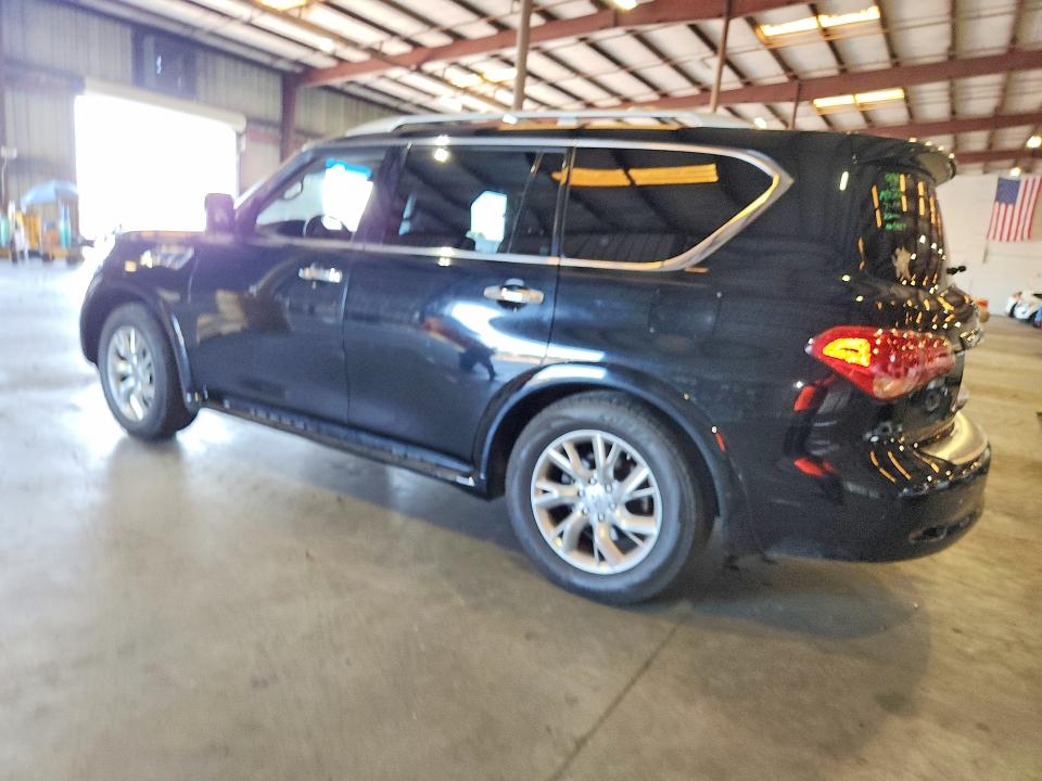 2012 Infiniti Qx56 VIN JN8AZ2NFXC9519807 COPART salvage auction — VANDALISM, Fl - Cert Of Title Slvg Rebuildable, sold $600 on 2026-08-03 (photo 2)